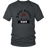 Save Water Drink Wine Shirt
