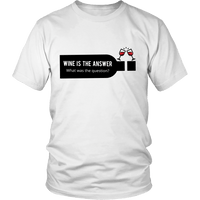 Wine is the Answer Shirt