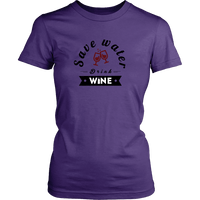 Save Water Drink Wine Shirt